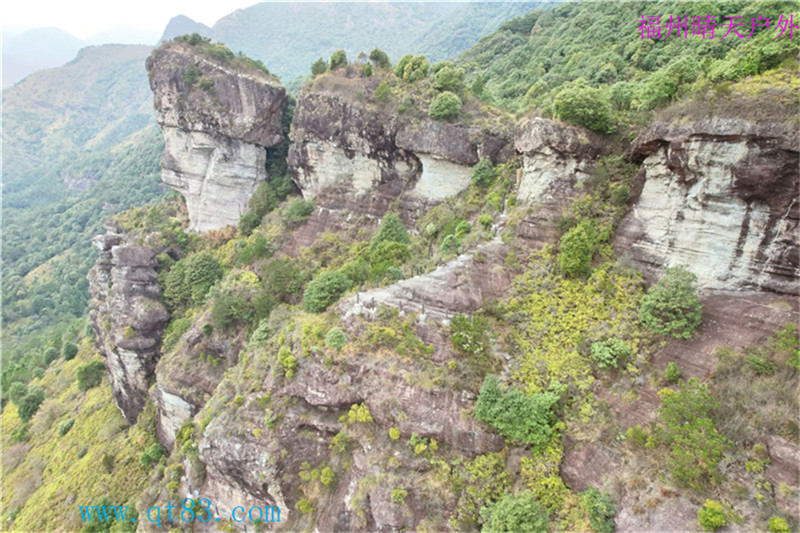仙游，笔架山，巨浪岩-龙脊背-垒峰岩-，穿越活动